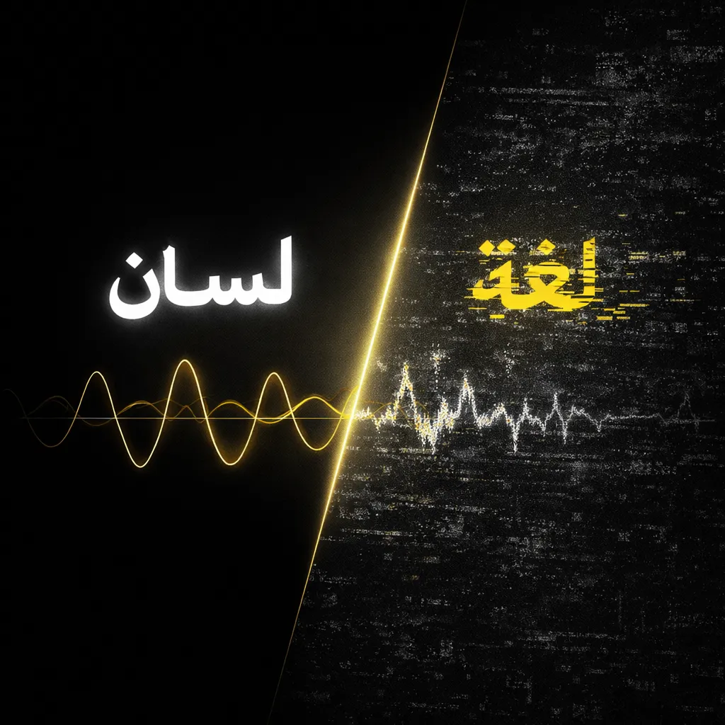 اللسان لا اللغة